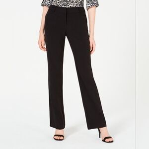 BCX Black Straight Leg Dress Pants